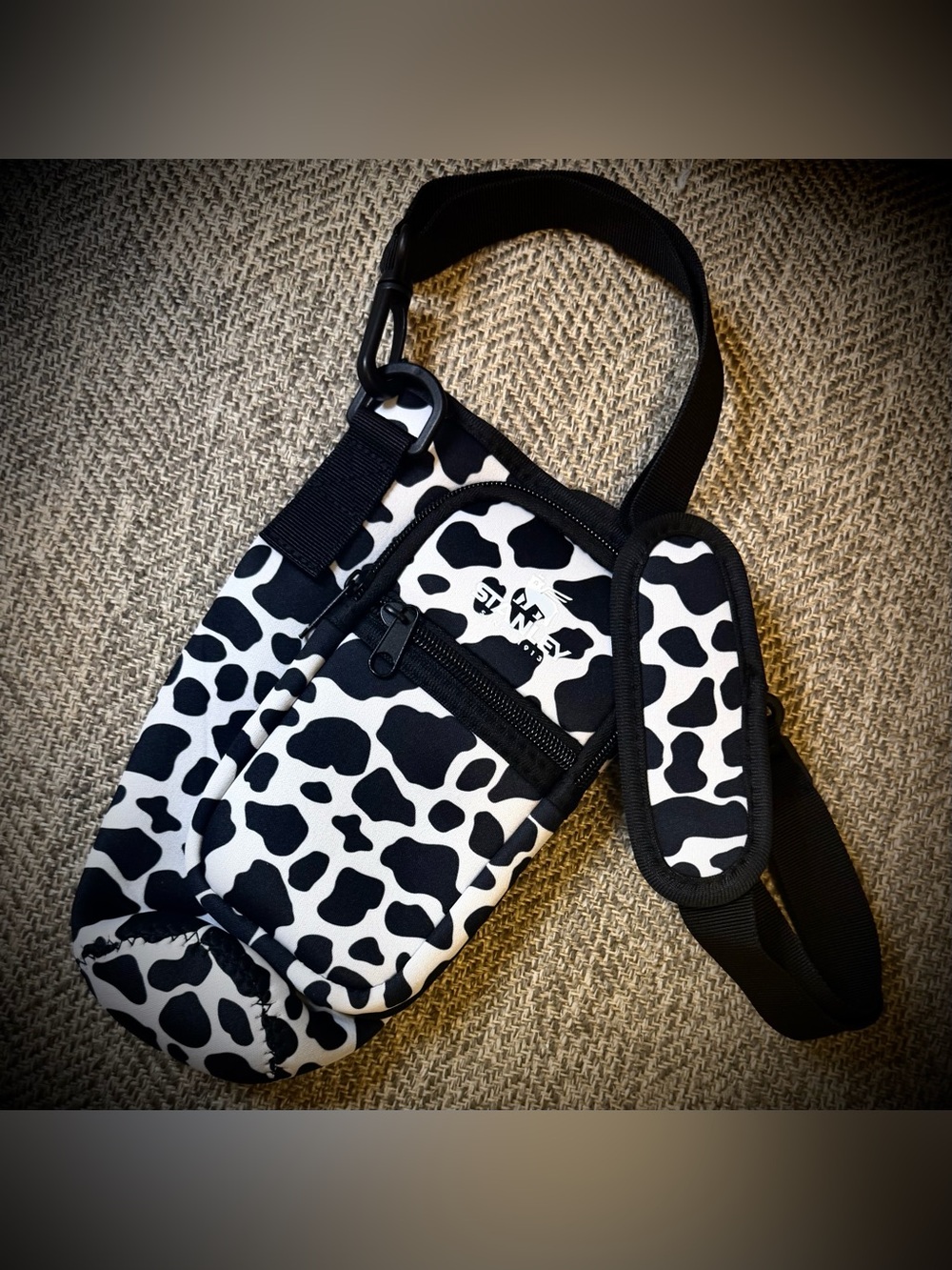 Stanley Black and White Animal Print Pouch- NEW!!